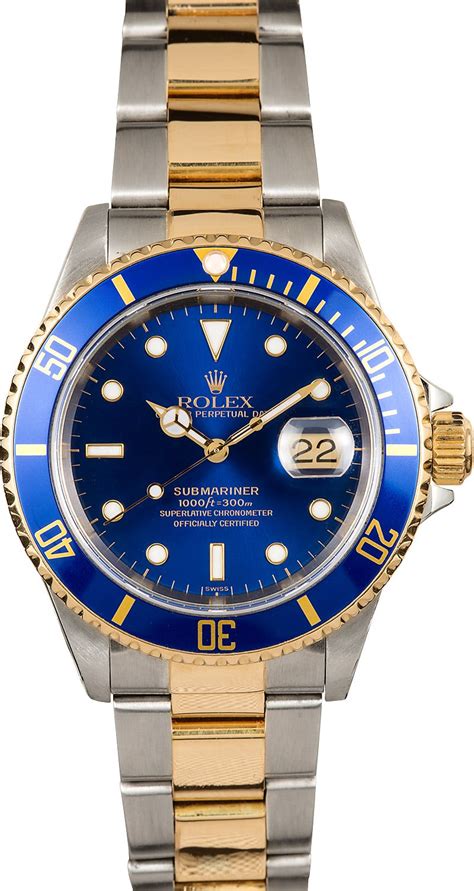 new Rolex Submariner blue face